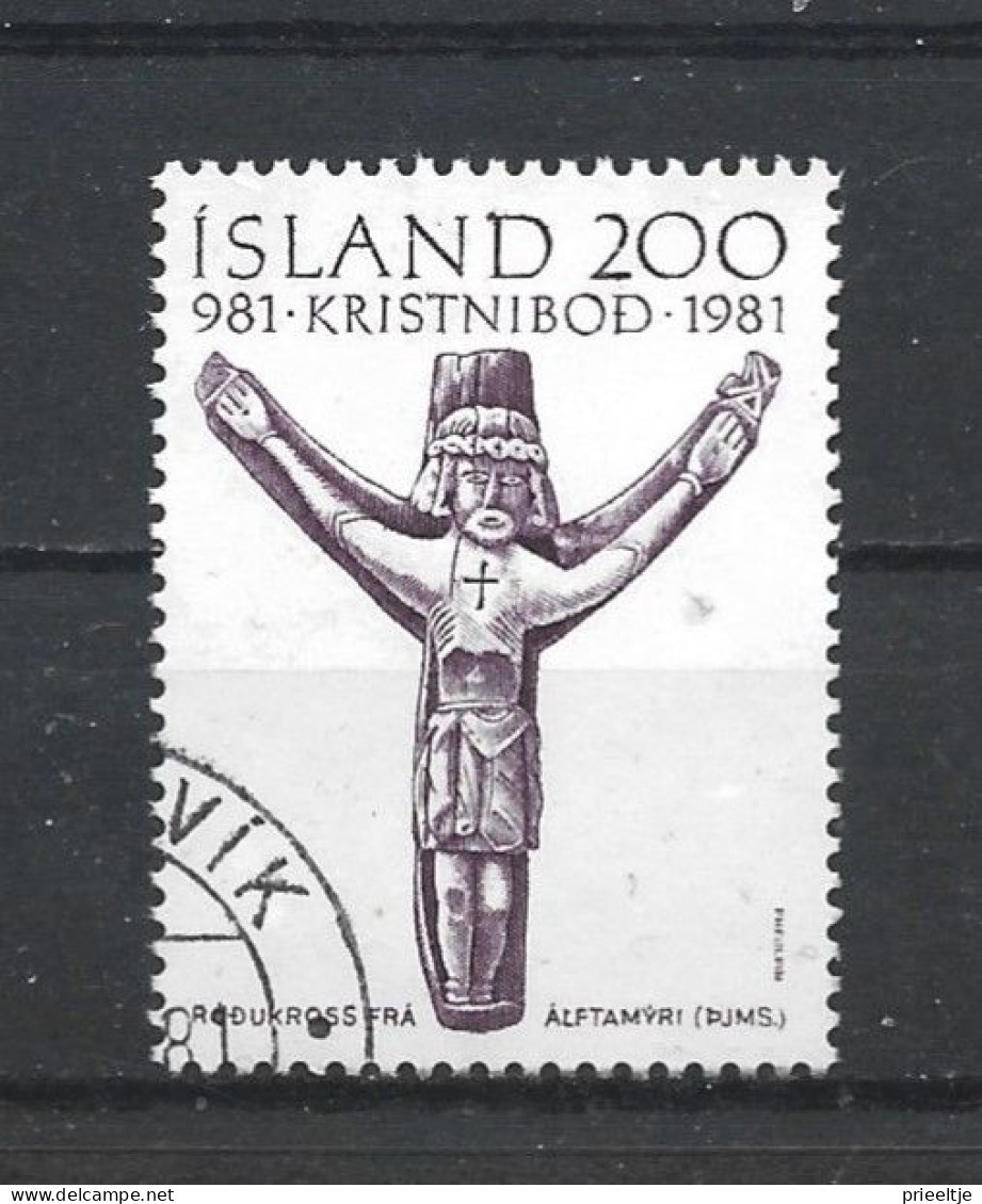 Iceland 1981 Cross Y.T. 526 (0) - Usati