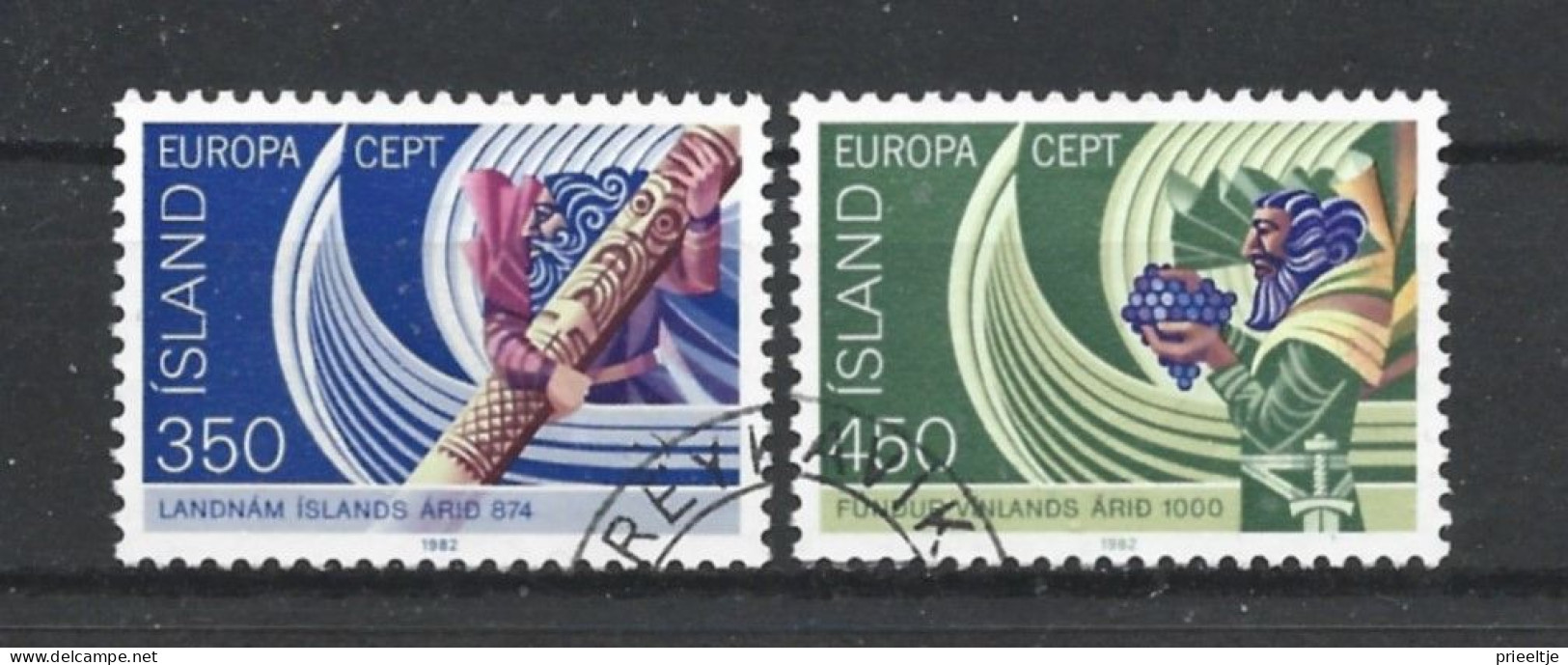 Iceland 1982 Europa Historical Events  Y.T. 531/532 (0) - Gebraucht
