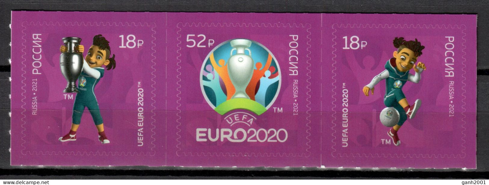 Russia 2021 Rusia / Football Soccer UEFA Euro 2020 MNH Fútbol Eurocopa / Hq88  4-23 - Europei Di Calcio (UEFA)