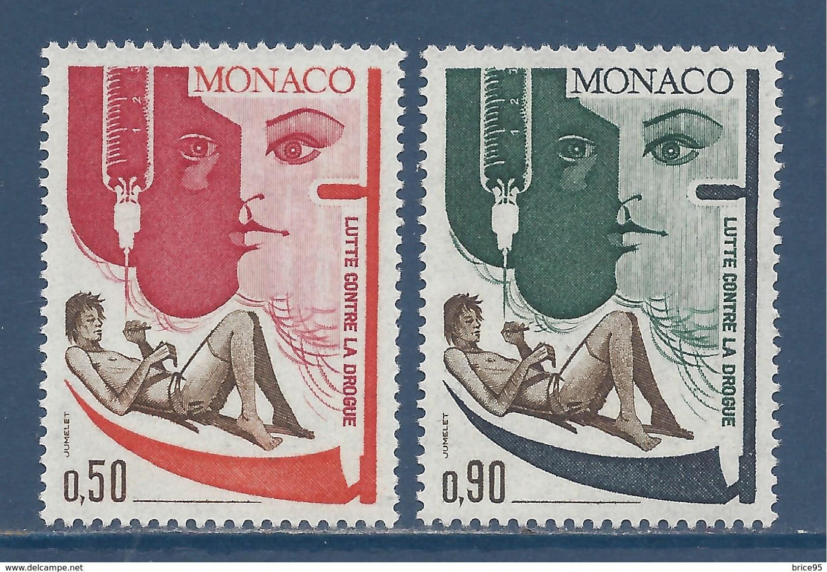 Monaco - YT N° 903 Et 904 ** - Neuf Sans Charnière - 1972 - Neufs