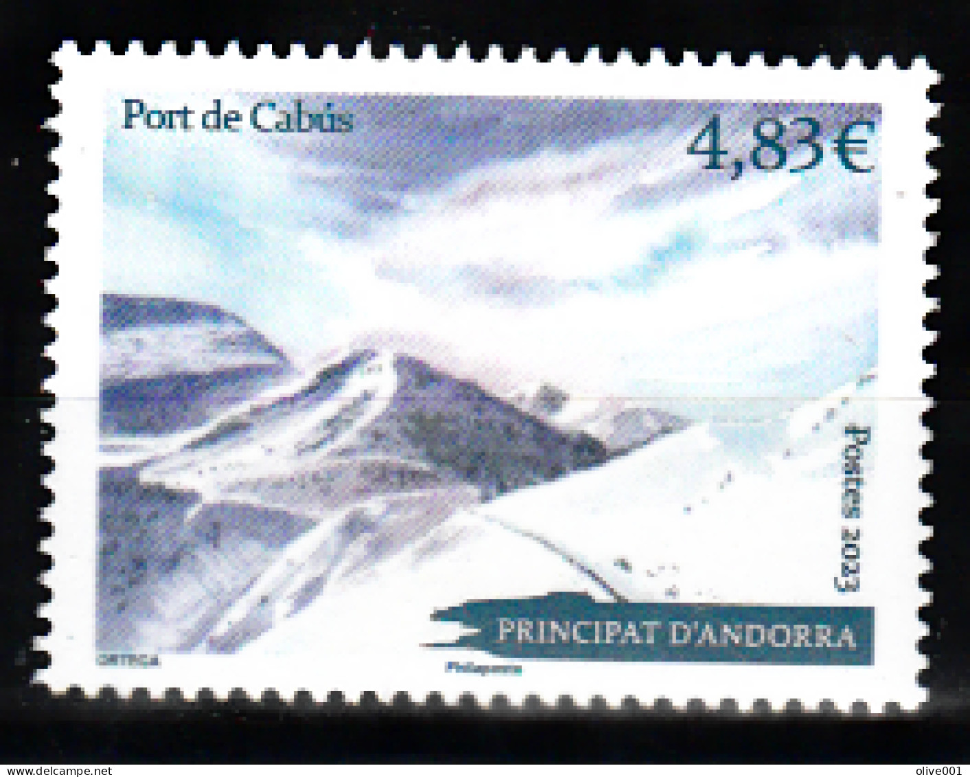 Andorre Française - 2023 - Port De Cabus - Tp MNH ** - Fraicheur Postale - Novo - Neuf - New - Montagnes