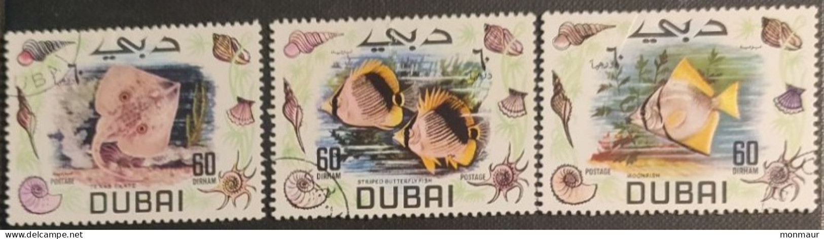 EMIRATI ARABI  DUBAI 1969 FISH - Dubai