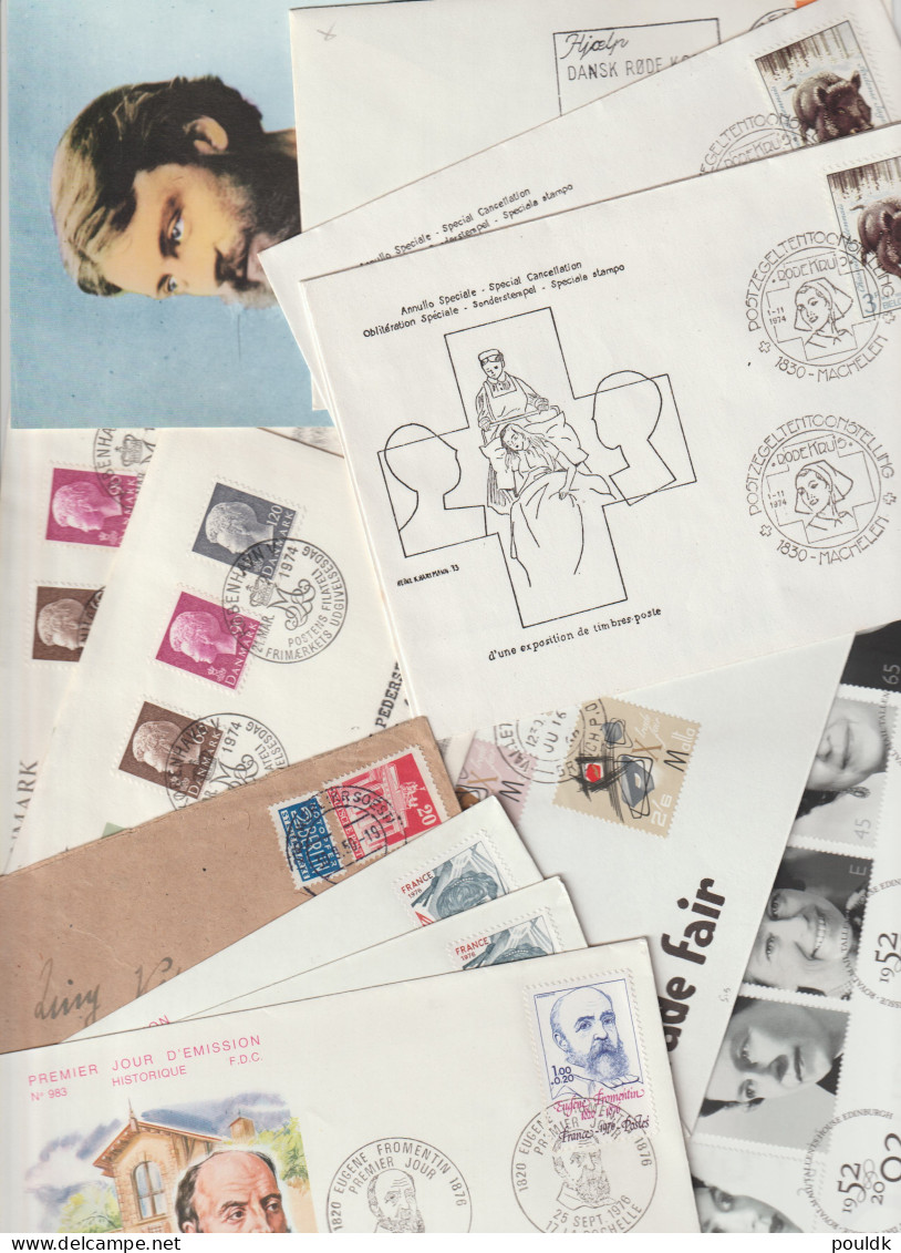 650 covers from every corner of the world. FDC, PC, MX and ordinary covers, mostly modern, odds and ends