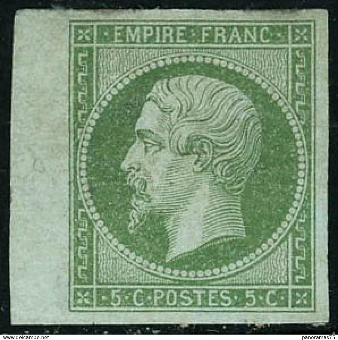 ** N°12 5c Vert - TB - 1853-1860 Napoleon III