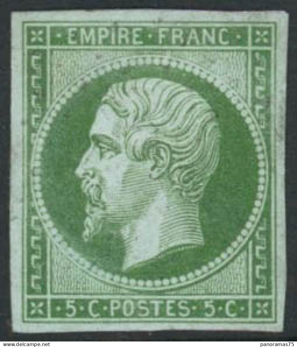 ** N°12 5c Vert - TB - 1853-1860 Napoleone III