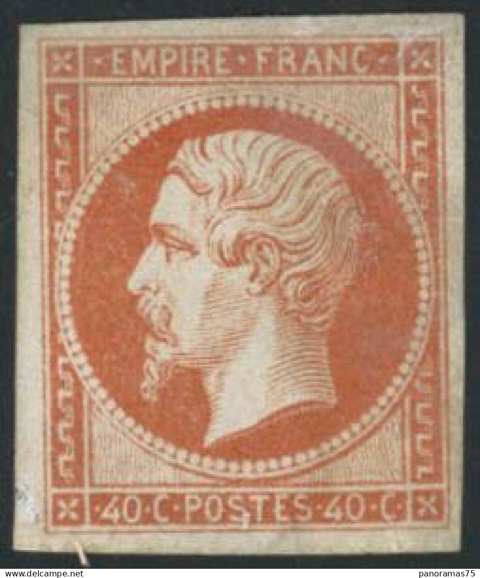 ** N°16 40c Orange - TB - 1853-1860 Napoléon III