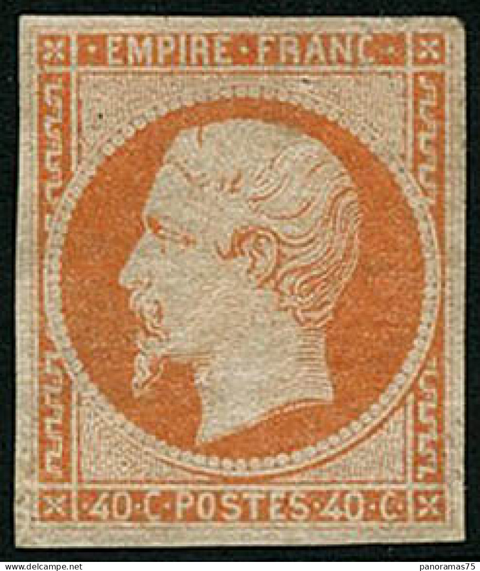 * N°16 40c Orange ,quasi SC - TB - 1853-1860 Napoleone III