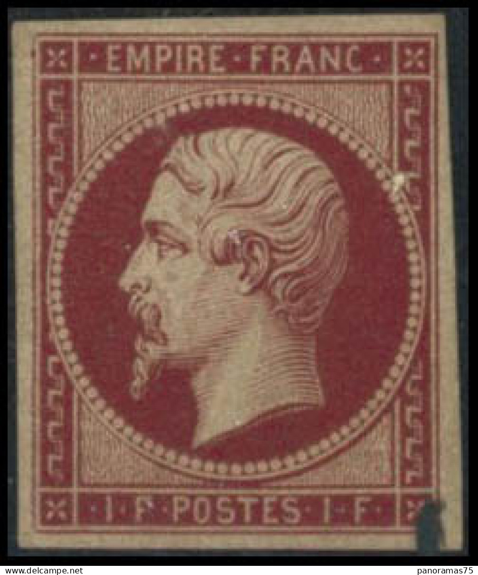 ** N°18d 1F Carmin Réimp - TB - 1853-1860 Napoleon III