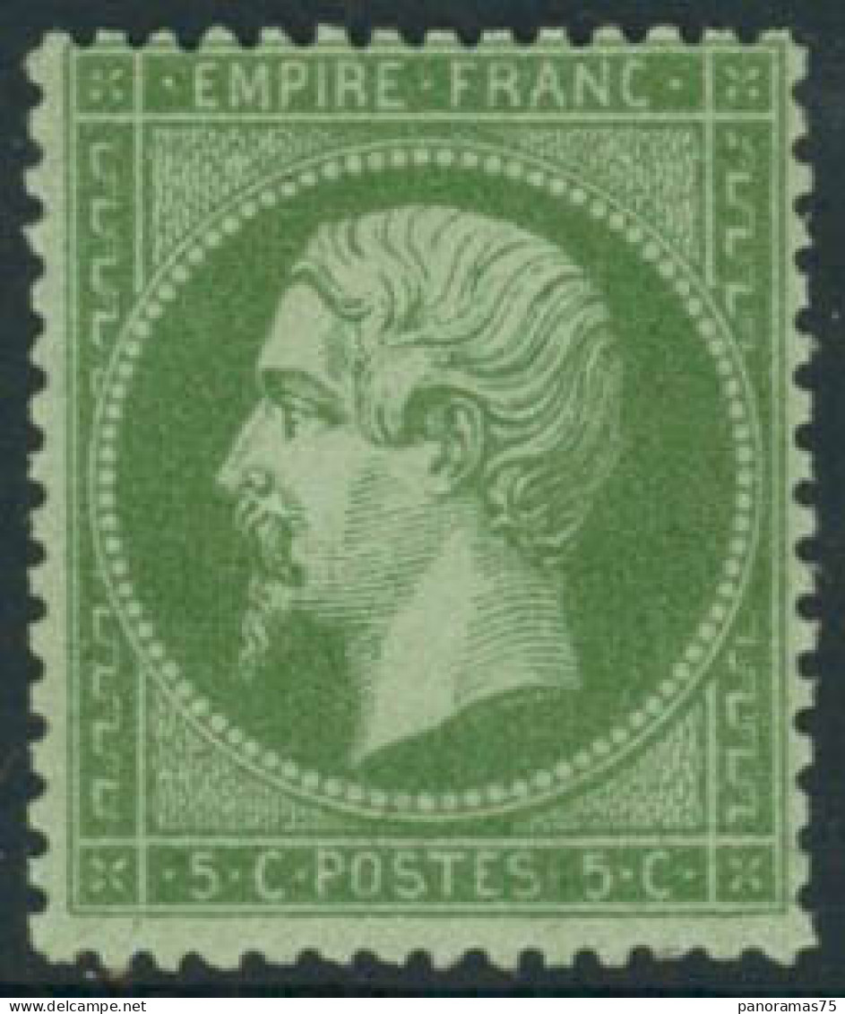 ** N°20 5c Vert - TB - 1862 Napoléon III
