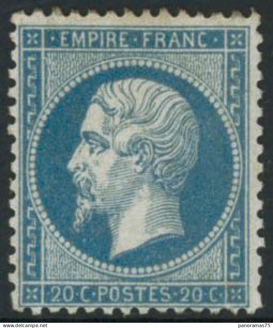 * N°22 20c Bleu - TB - 1862 Napoleon III