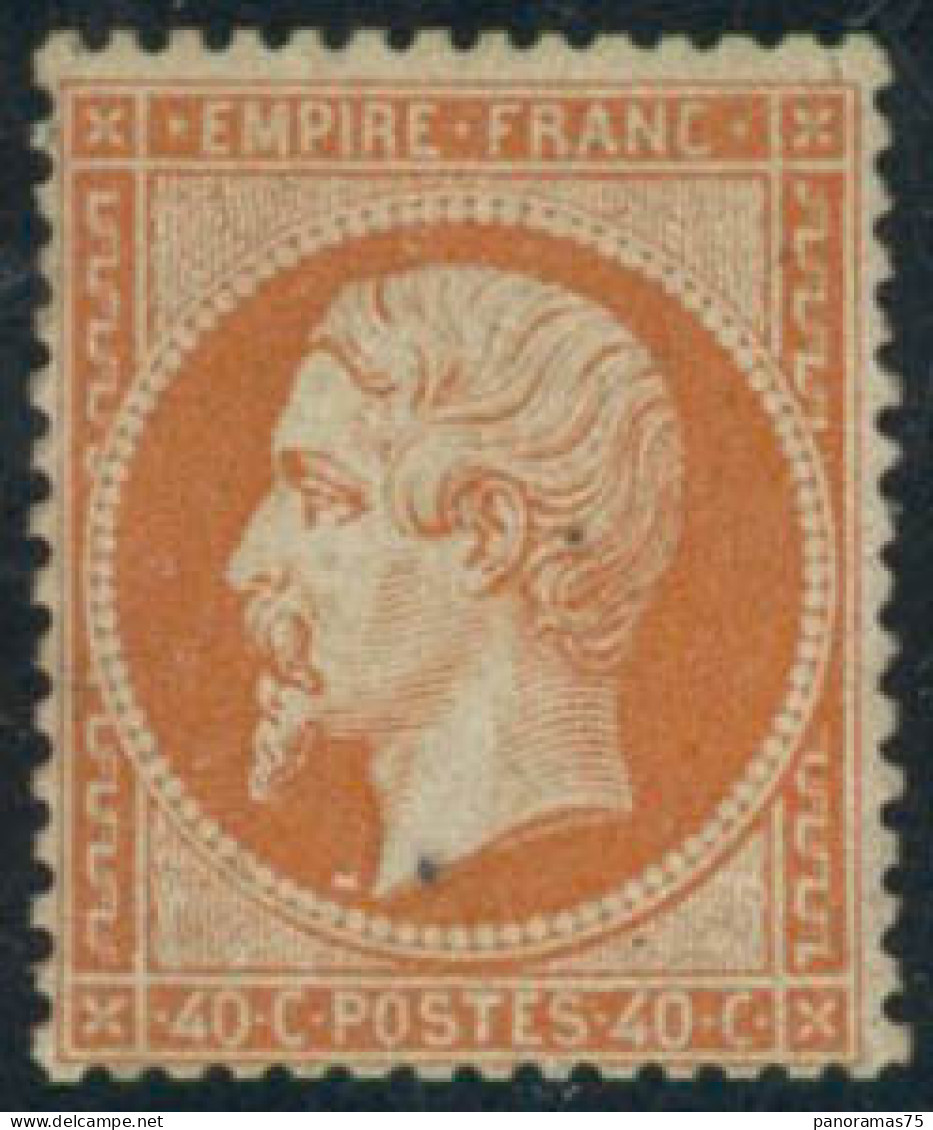 ** N°23 40c Orange - TB - 1862 Napoleon III