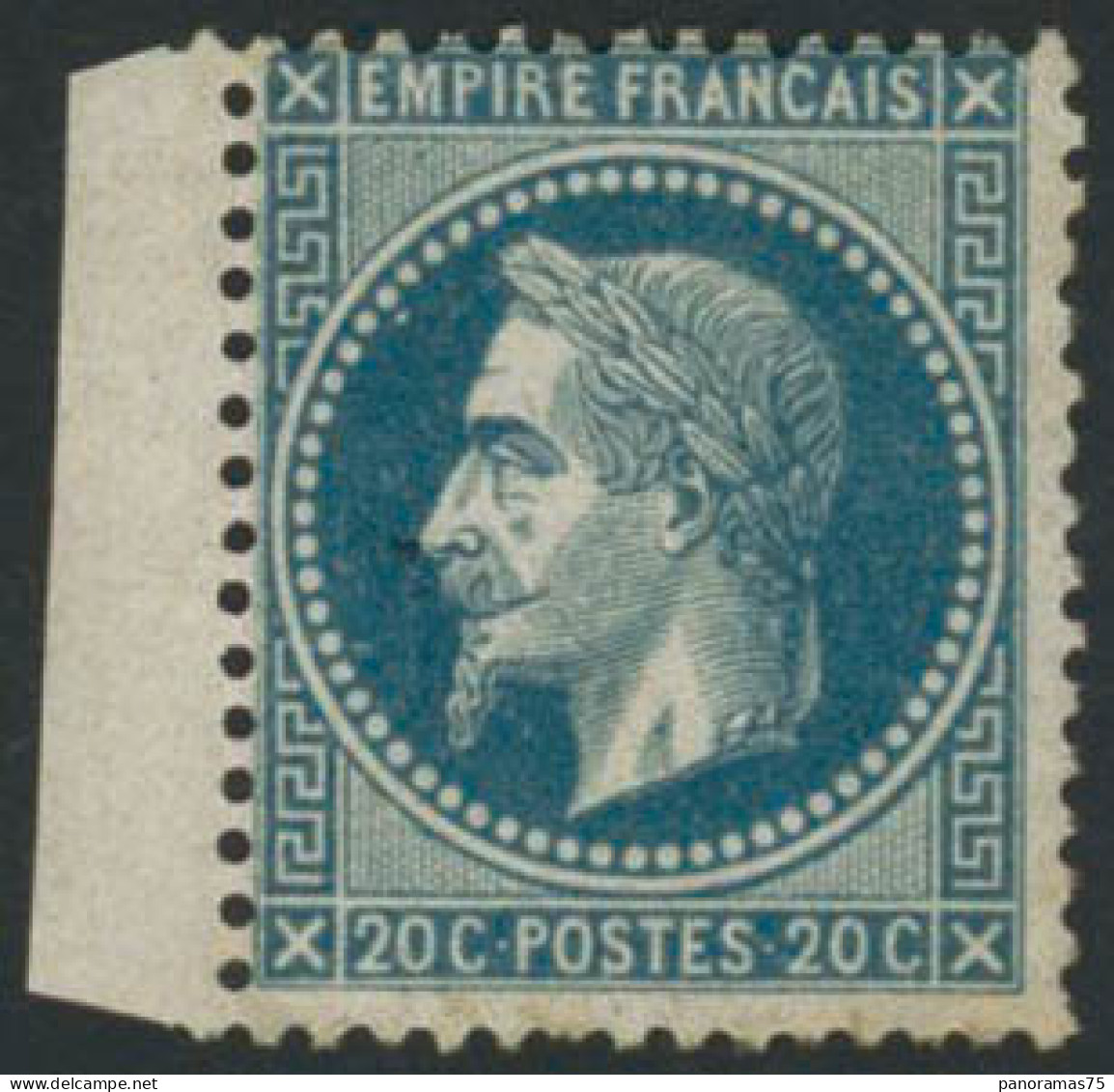 ** N°29A 20c Bleu, Type I - TB - 1863-1870 Napoleone III Con Gli Allori