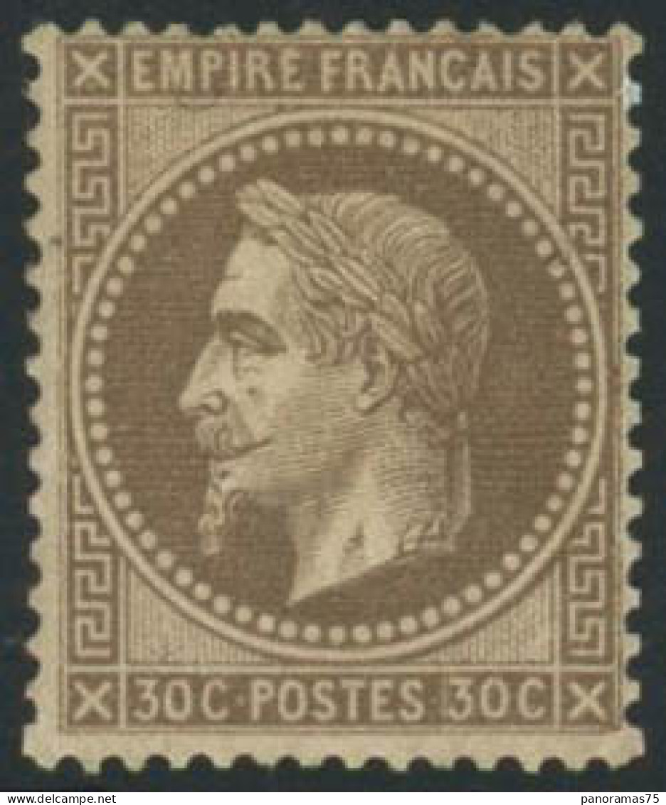 ** N°30a 30c Brun Clair - TB - 1863-1870 Napoleon III With Laurels