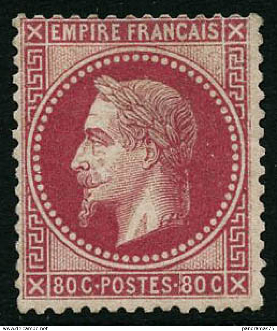 * N°32 80c Rose, Signé Calves - TB - 1863-1870 Napoléon III Lauré