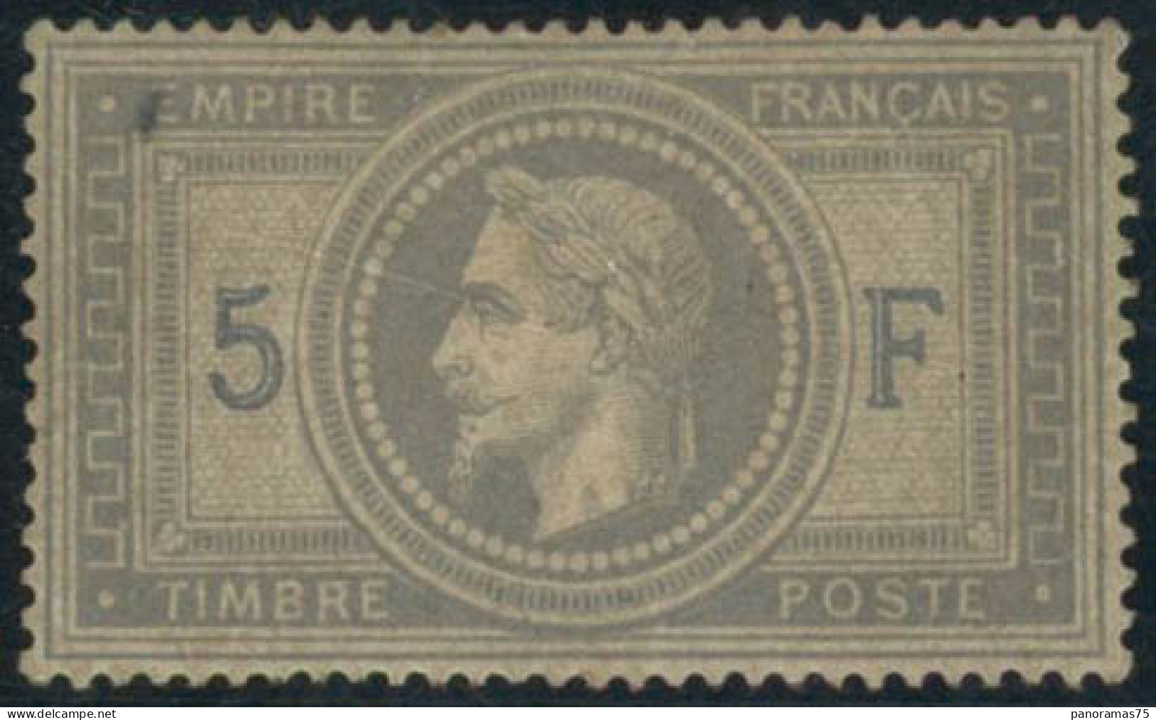 ** N°33 5F Empire - TB - 1863-1870 Napoléon III Lauré