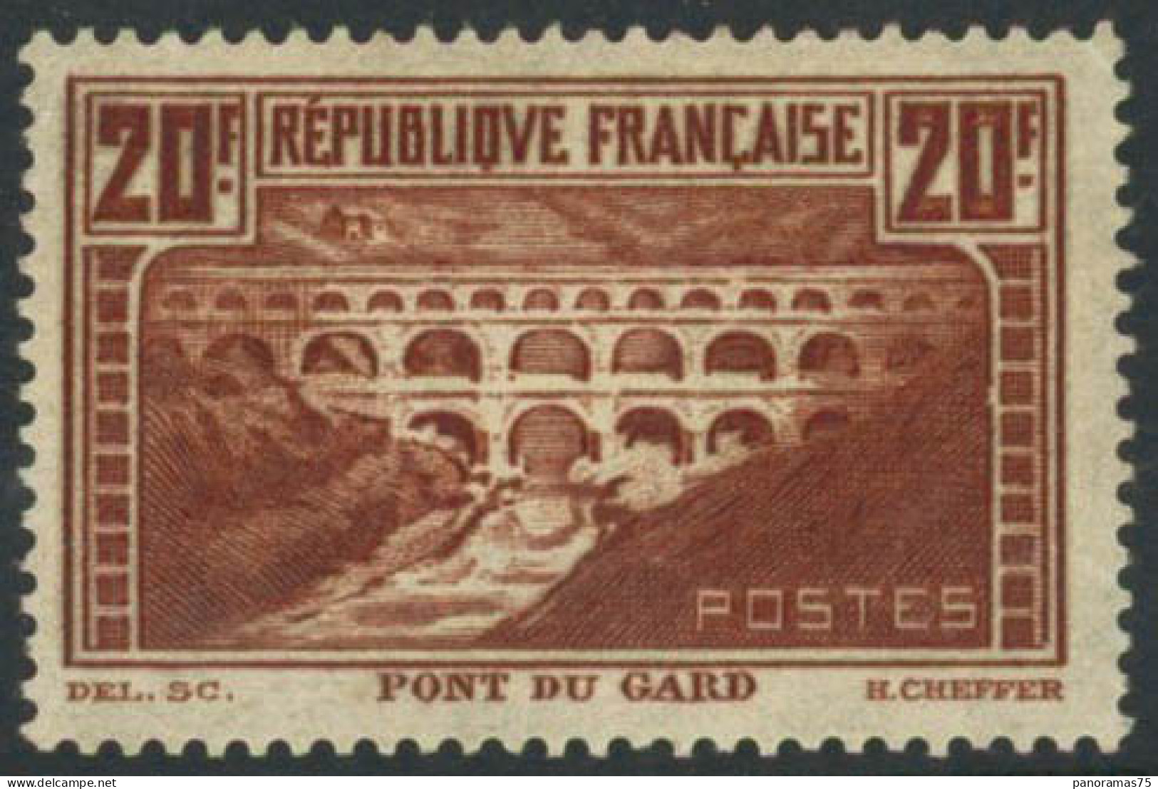 ** N°262 20F Pont Du Gard - TB - Other & Unclassified