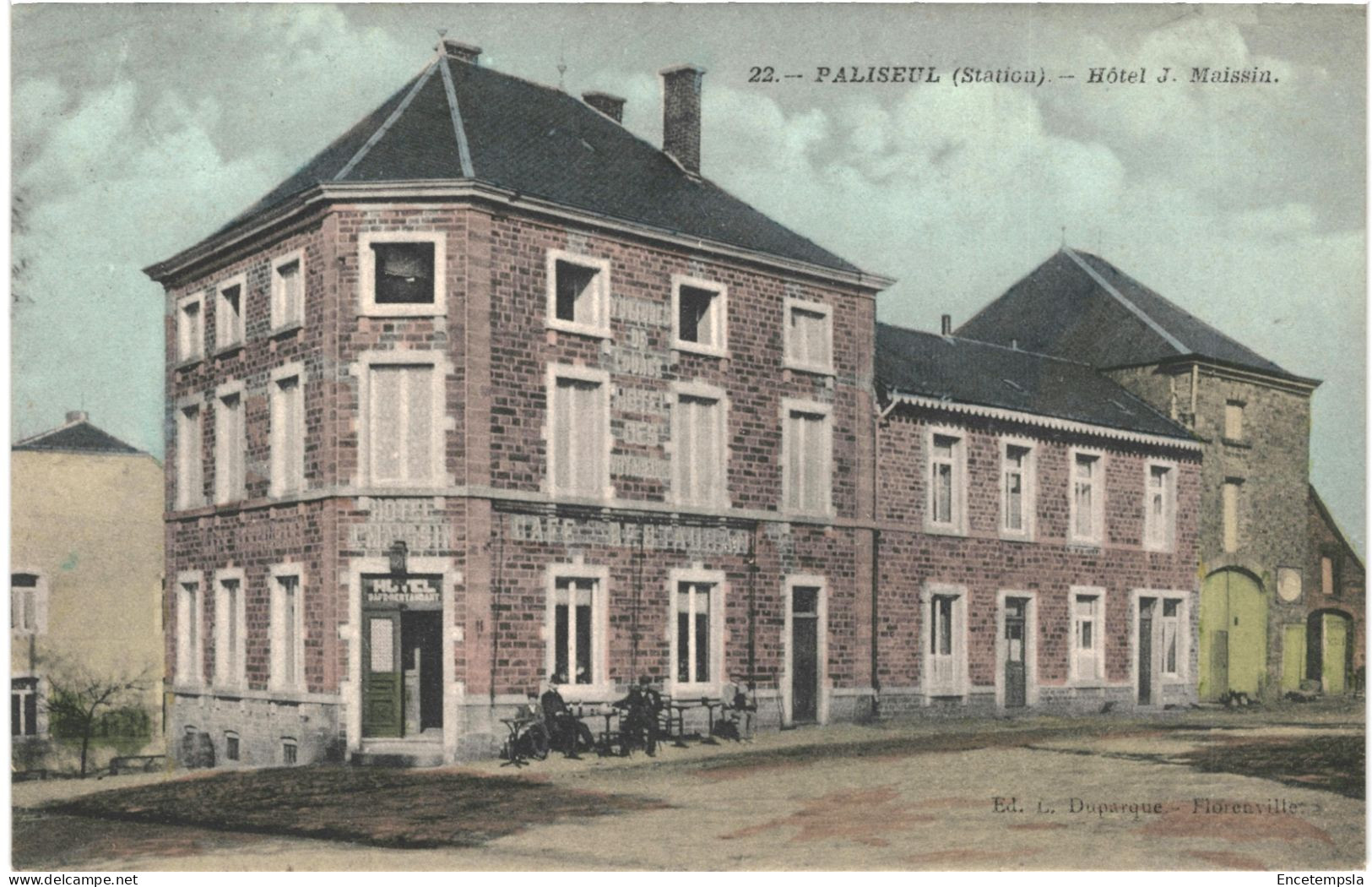 CPA Carte Postale Belgique Paliseul Station Hôtel Maissin 1911  VM77216ok - Paliseul