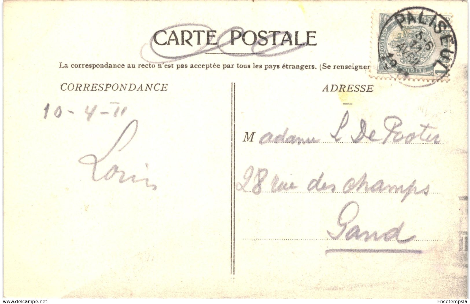 CPA Carte Postale Belgique Paliseul Station Hôtel Maissin 1911  VM77216ok - Paliseul