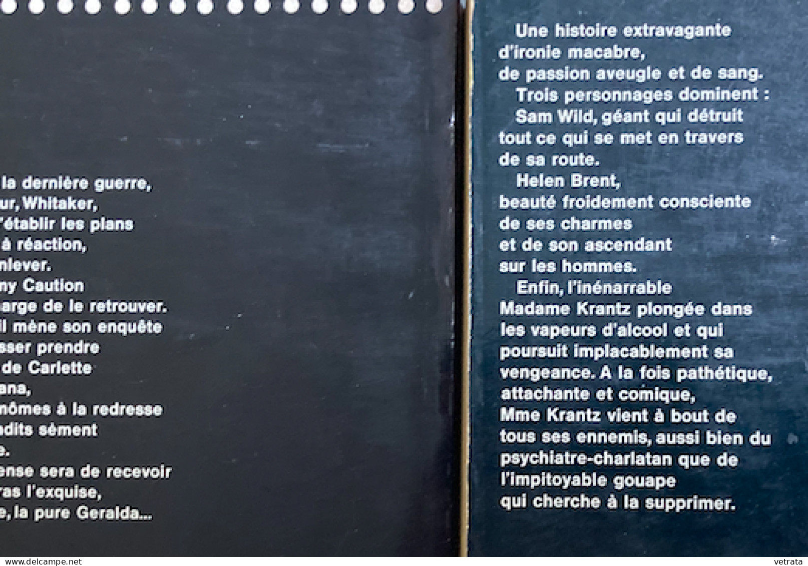 5 Livres Poche Noire : D.H. Clarke/P. Cheney/Matheson/J. Gunn & Charles Williams (1968/71) - Wholesale, Bulk Lots