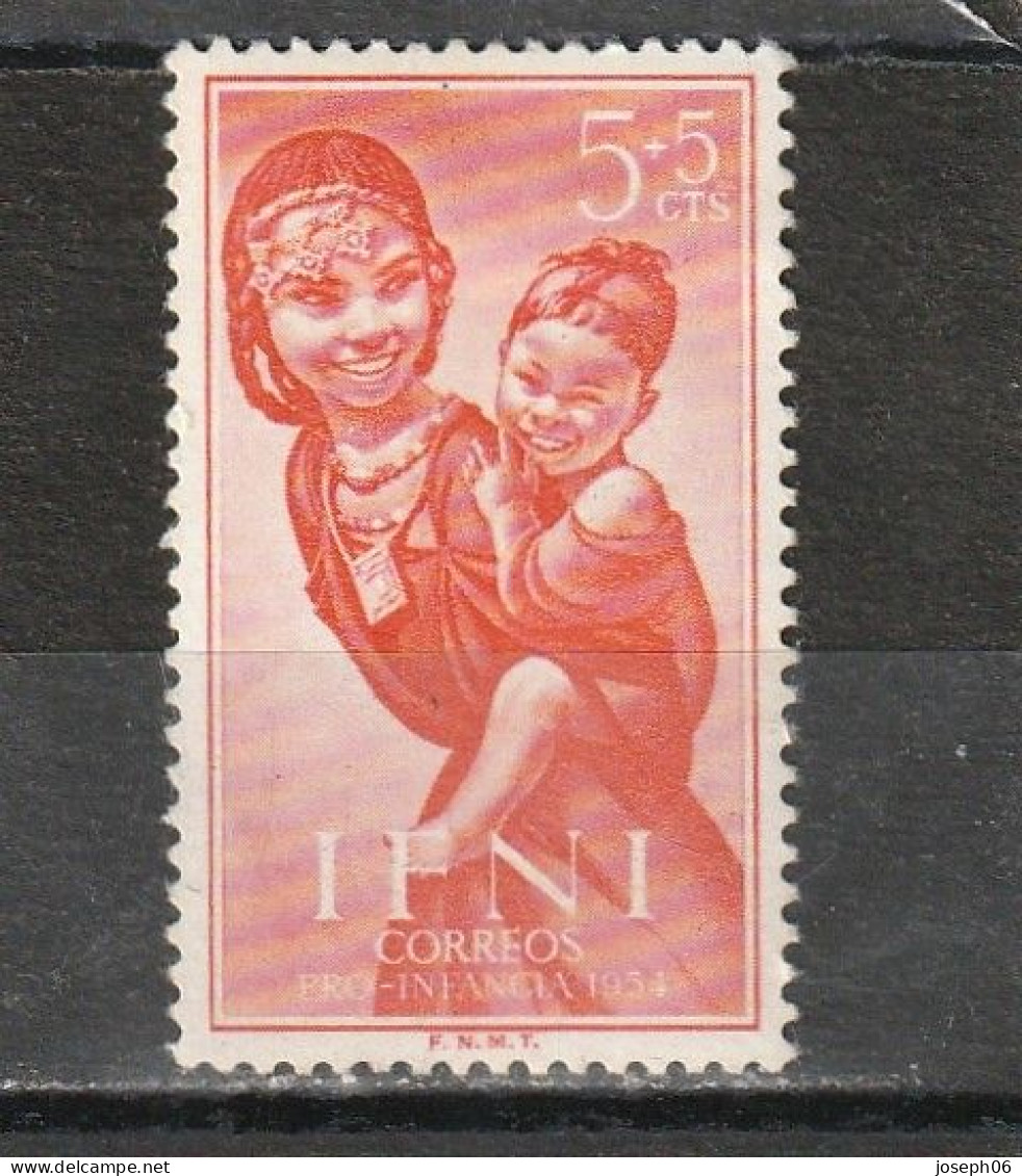 ESPAGNE  -  IFNI   1954   Y.T. N° 88  à  91  Incomplet  NEUF* - Ifni