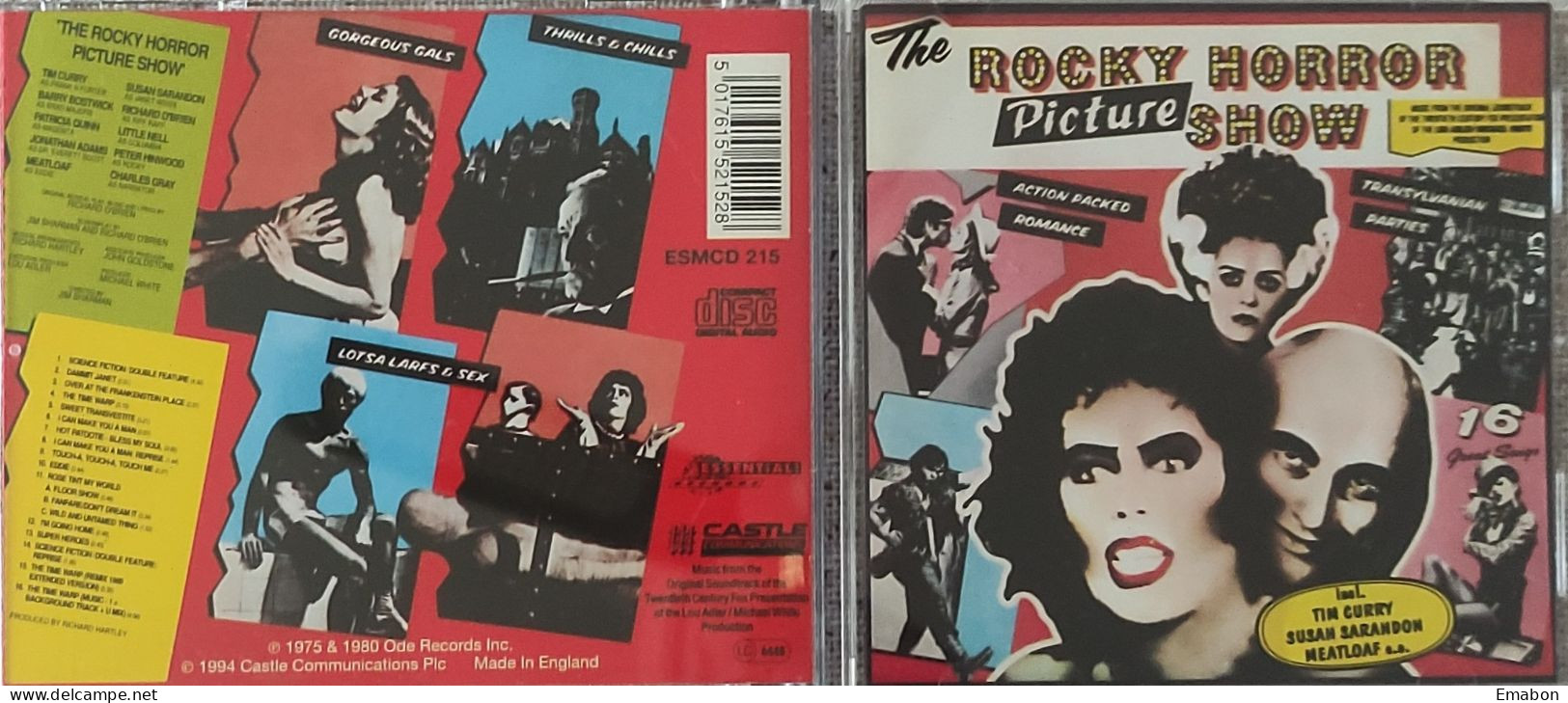 BORGATTA - FILM MUSIC  - Cd - THE ROCKY HORROR PICTURE SHOW - ESSENTIAL RECORDS 1994- USATO In Buono Stato - Musique De Films