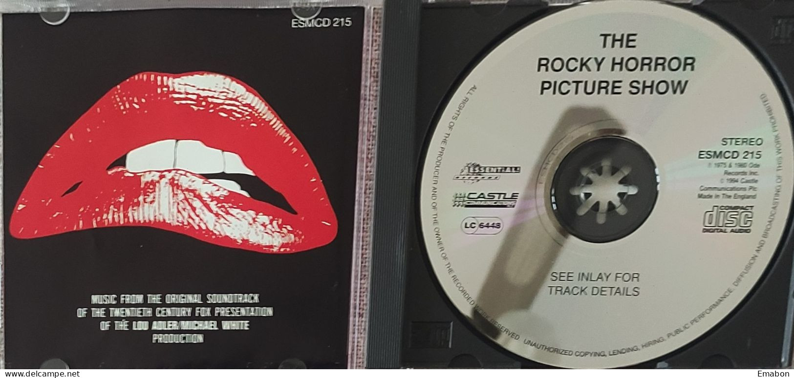 BORGATTA - FILM MUSIC  - Cd - THE ROCKY HORROR PICTURE SHOW - ESSENTIAL RECORDS 1994- USATO In Buono Stato - Filmmuziek