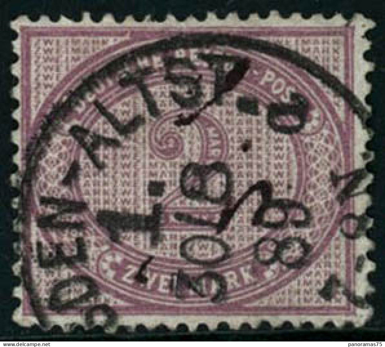 Obl. N°43a 2m Violet - TB - Other & Unclassified