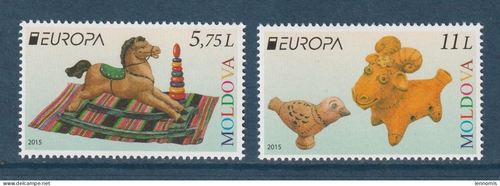 Moldavie - Europa - YT N° 789 Et 790 ** - Neuf  2015 - 2015