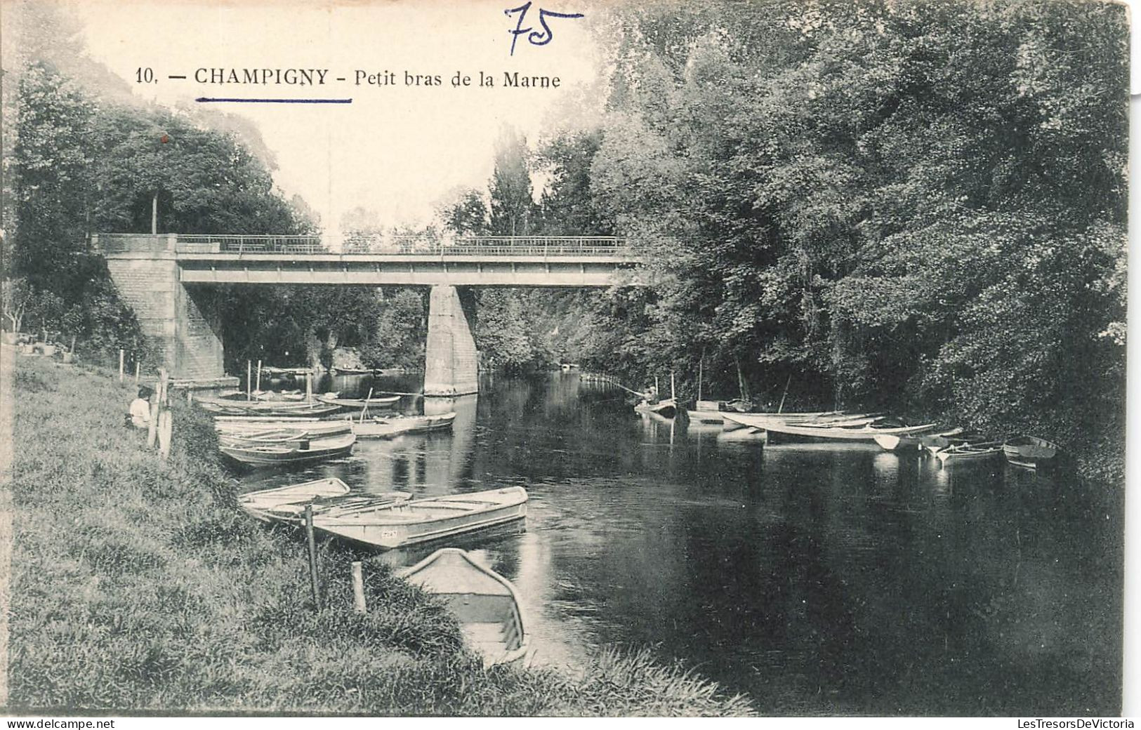 FRANCE - Champigny - Petit Bras De La Marne - Carte Postale Ancienne - Champigny Sur Marne