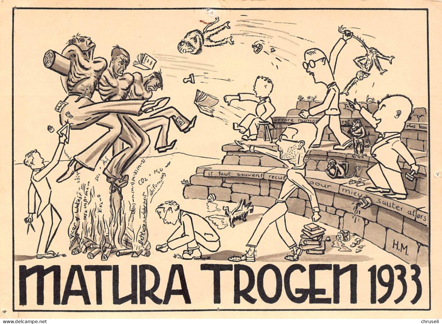 Trogen Matura 1933 - Trogen