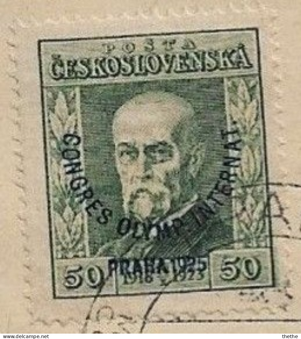 TCHECOSLOVAQUIE - Président Masaryk - Used Stamps