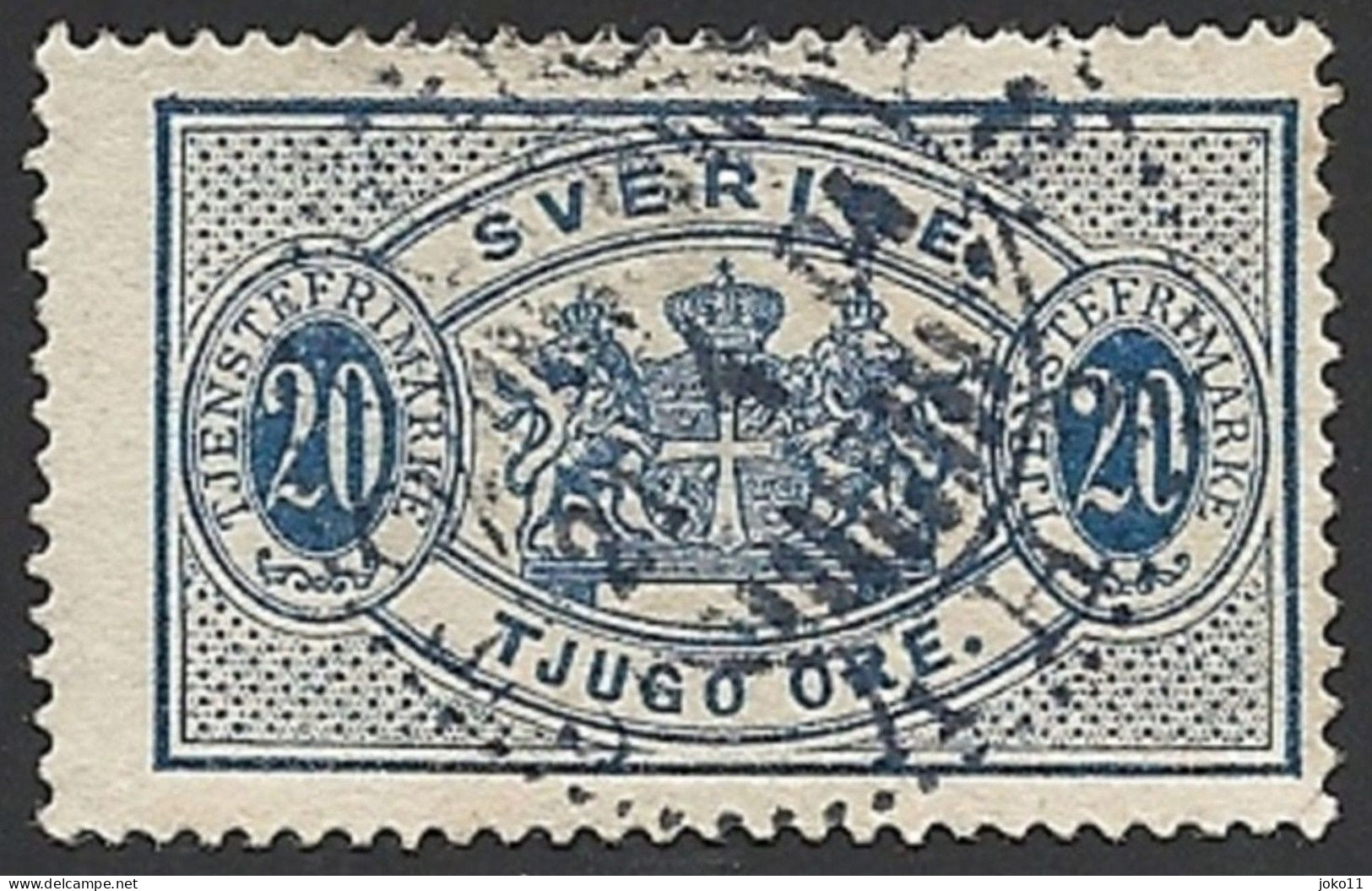 Schweden, Dienstpost, 1891, Michel-Nr. 15, Gestempelt - Service