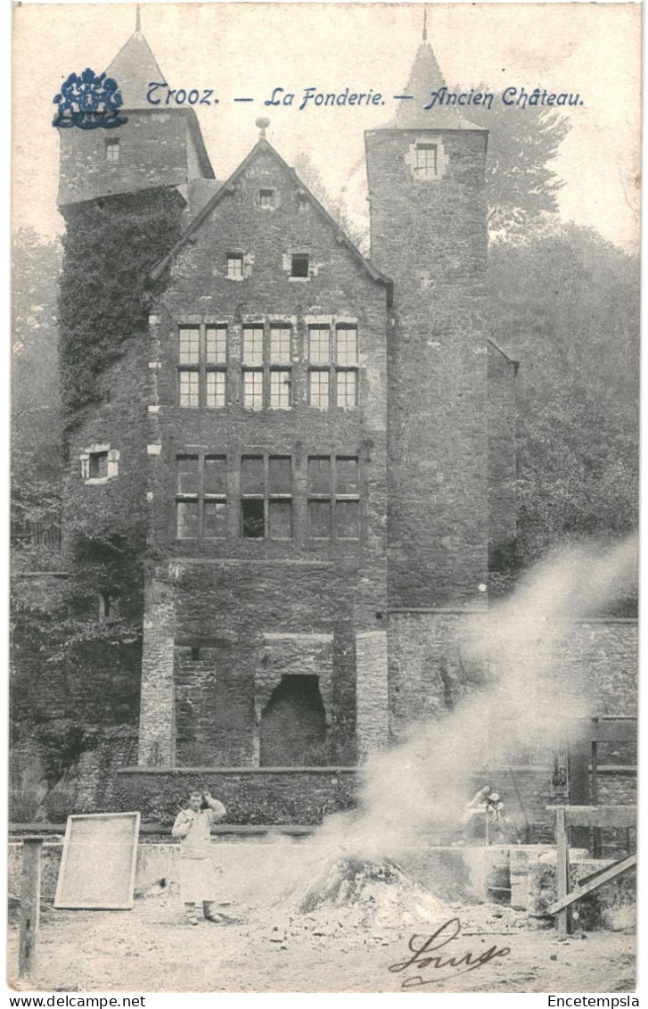 CPA Carte Postale Belgique Trooz La Fonderie Ancien Château 1906  VM77226 - Trooz