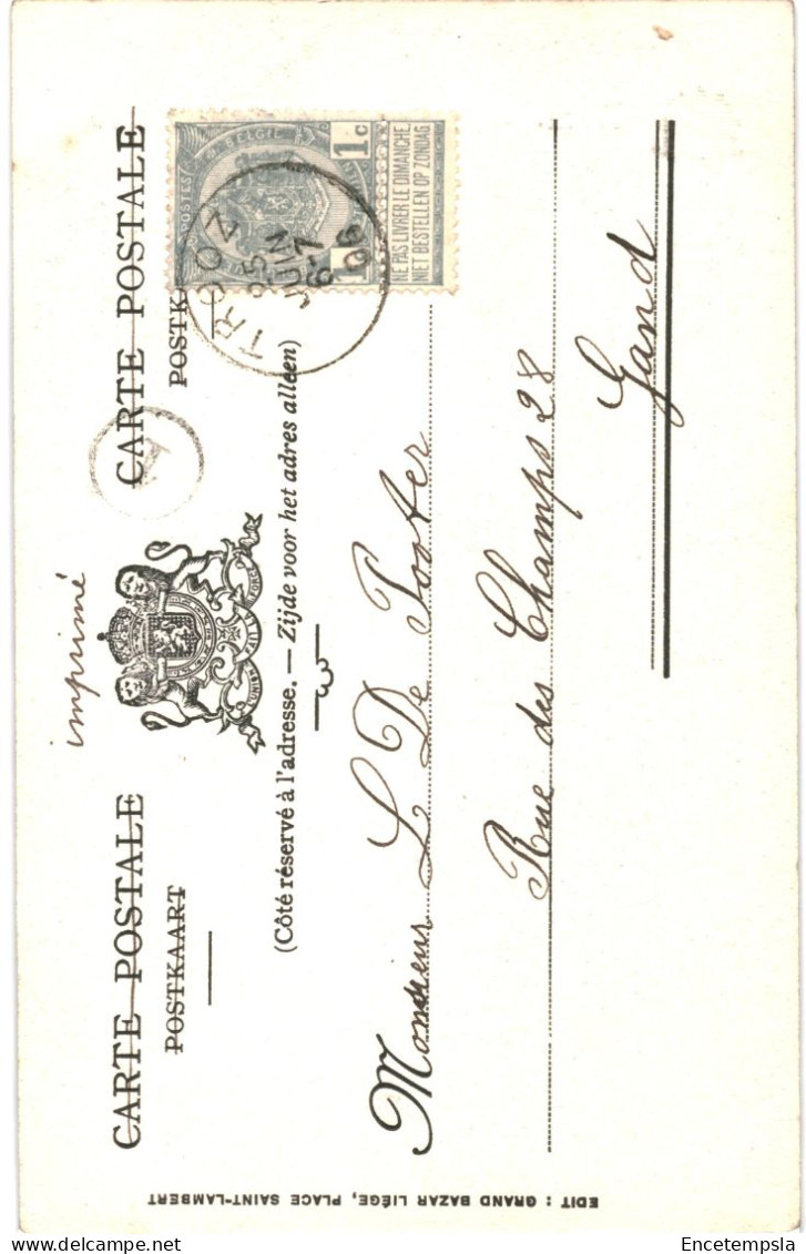 CPA Carte Postale Belgique Trooz La Fonderie Ancien Château 1906  VM77226 - Trooz