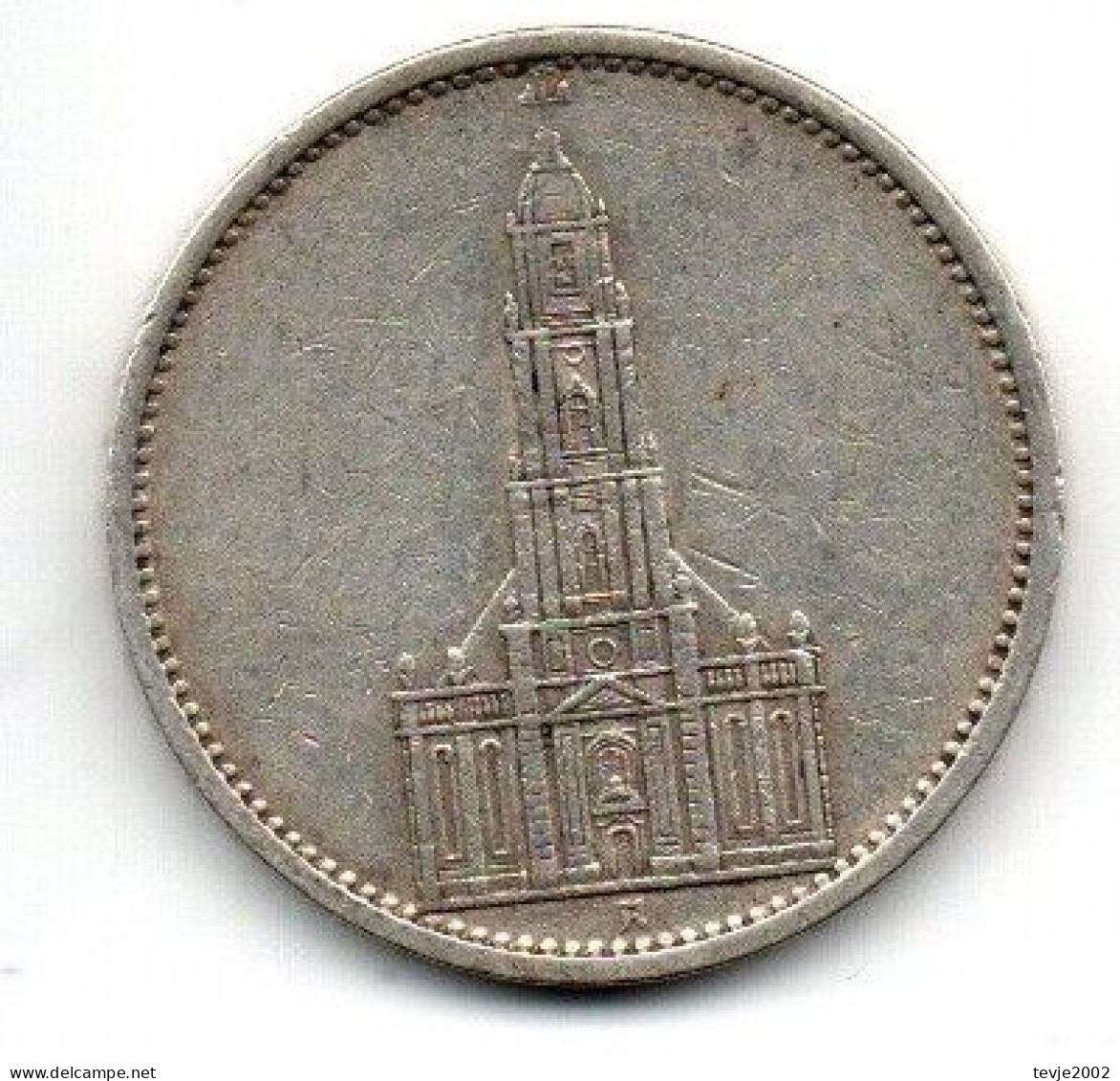 Deutsches Reich - 5 Mark - 1935 - A - Silber - Garnisonskirche - 5 Reichsmark