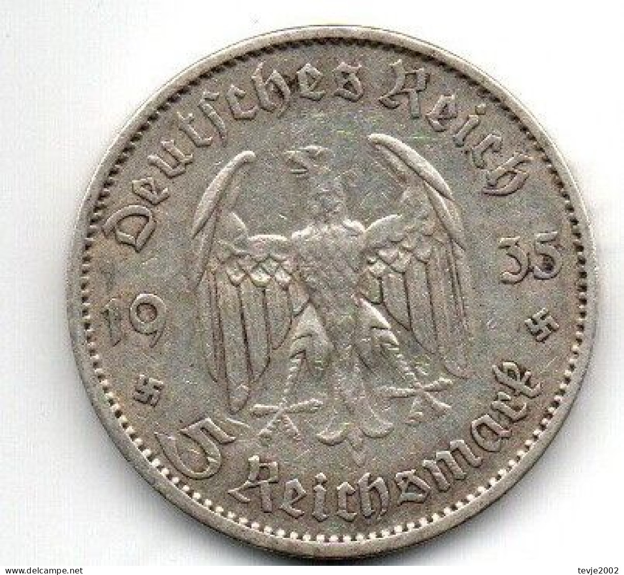 Deutsches Reich - 5 Mark - 1935 - A - Silber - Garnisonskirche - 5 Reichsmark