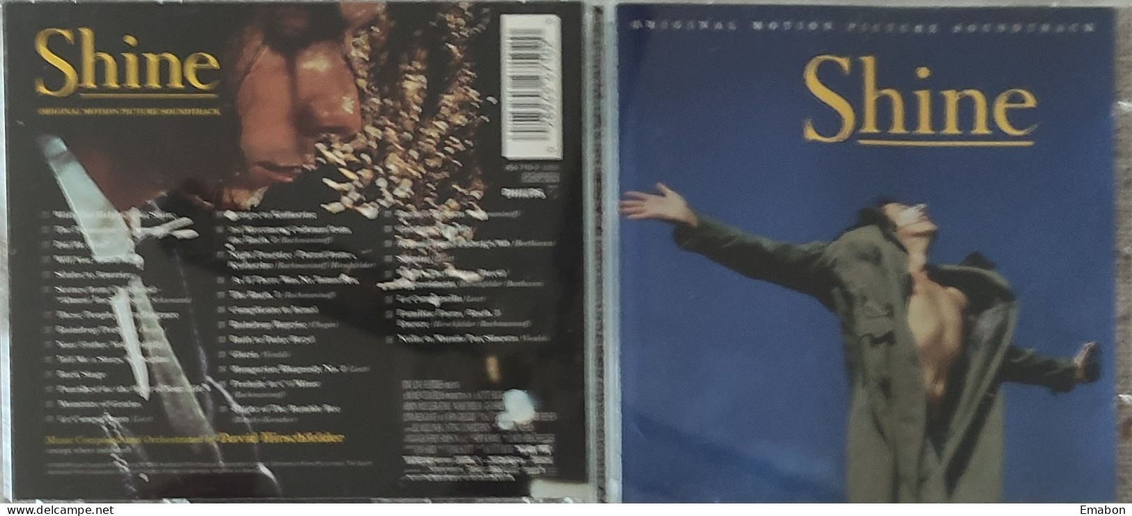 BORGATTA - FILM MUSIC  - Cd  DAVID HIRSCHFELDER - SHINE - PHILIPS 1996 - USATO In Buono Stato - Soundtracks, Film Music