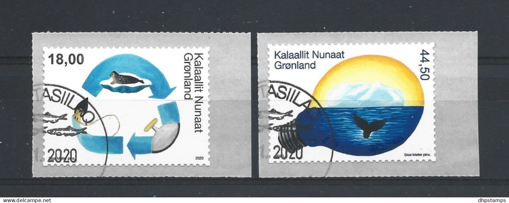 Greenland 2020 Environment Y.T. 810/811 (0) - Oblitérés