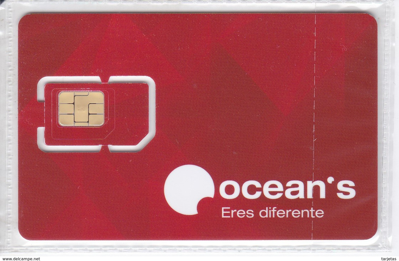 TARJETA DE ESPAÑA DE GSM-MINT  DE OCEAN'S  (NUEVA-MINT EN BLISTER) - Altri & Non Classificati