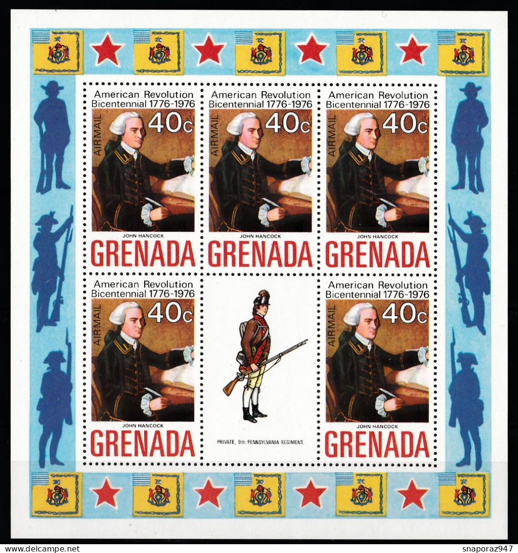 1975 Grenada Military Set MNH** 001-14 - Indépendance USA