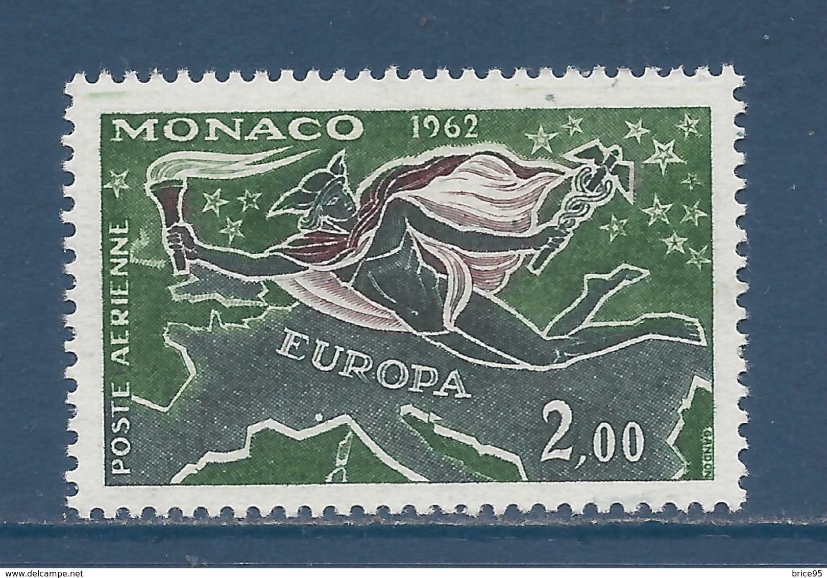 Monaco Poste Aérienne - PA YT N° 79 ** - Neuf Sans Charnière - 1962 - Luchtpost