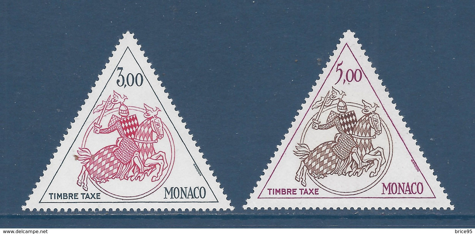 Monaco Taxe - YT N° 73 Et 74 ** - Neuf Sans Charnière - 1983 - Portomarken