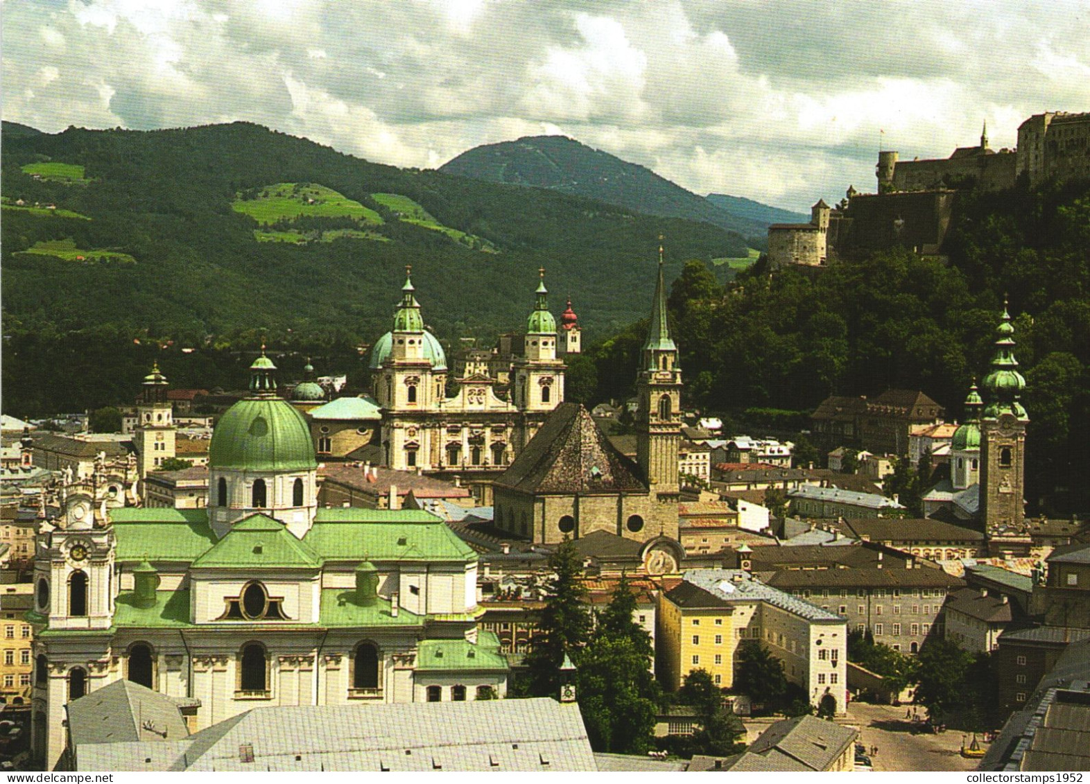 SALZBURG, ARCHITECTURE, CASTLE, AUSTRIA, POSTCARD - Salzburg Stadt