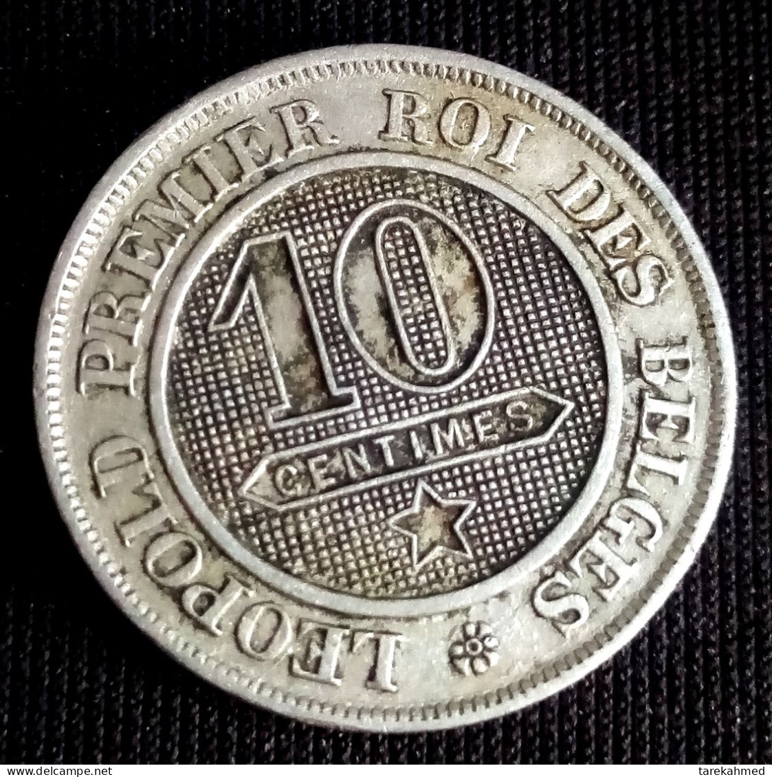 Belgium, 10 Centimes, 1862 , King Leopold I , L'union Fait La Force, Perfect, Agouz - 10 Cent
