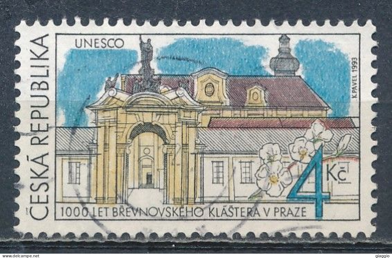 °°° CZECH REPUBLIC - Y&T N° 7 - 1993 °°° - Used Stamps
