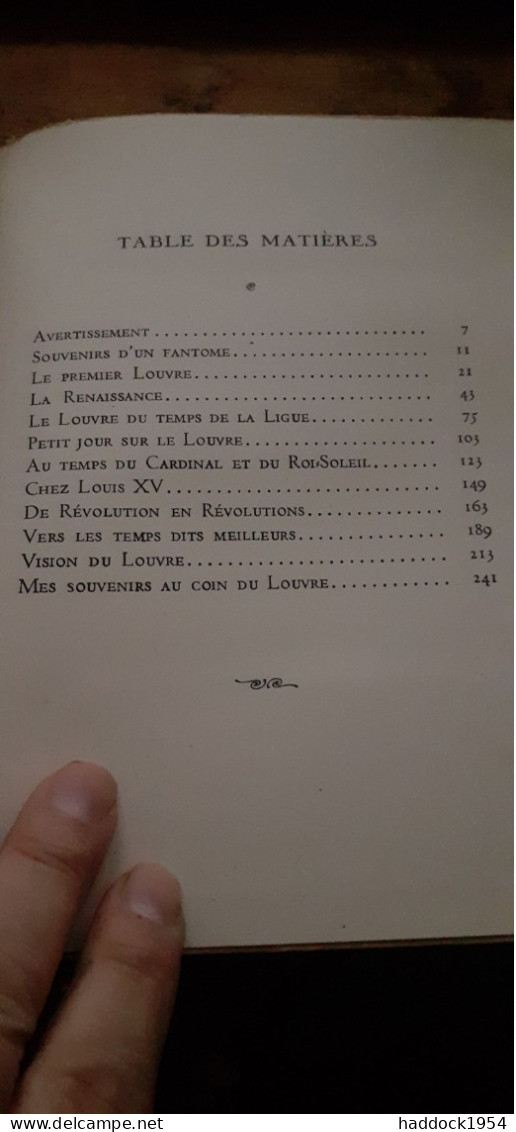 Les Grandes Heures Du Louvre De LEON-PAUL FARGUE Les Deux Sirènes 1948 - Paris