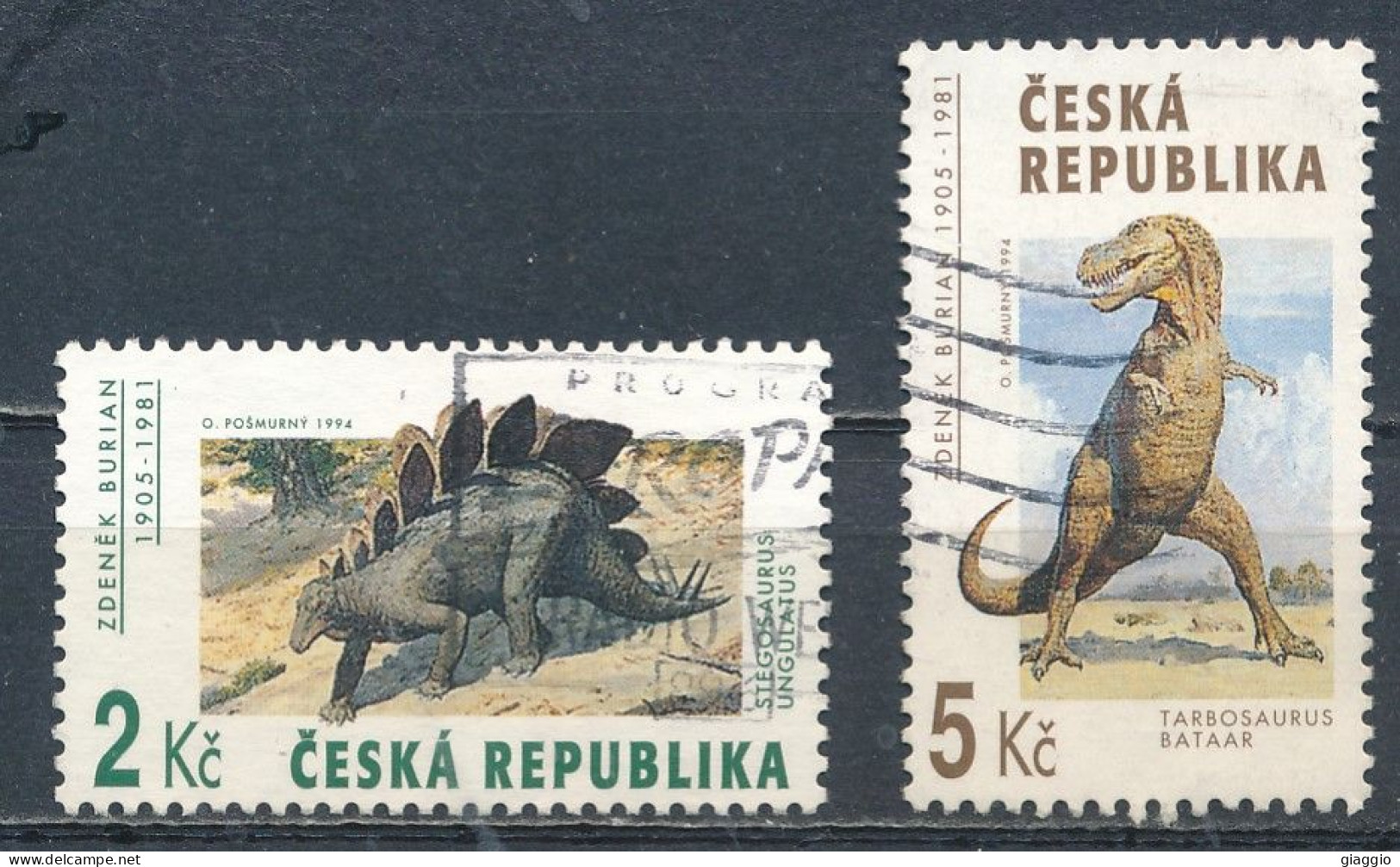 °°° CZECH REPUBLIC - Y&T N° 40/42 - 1994 °°° - Used Stamps