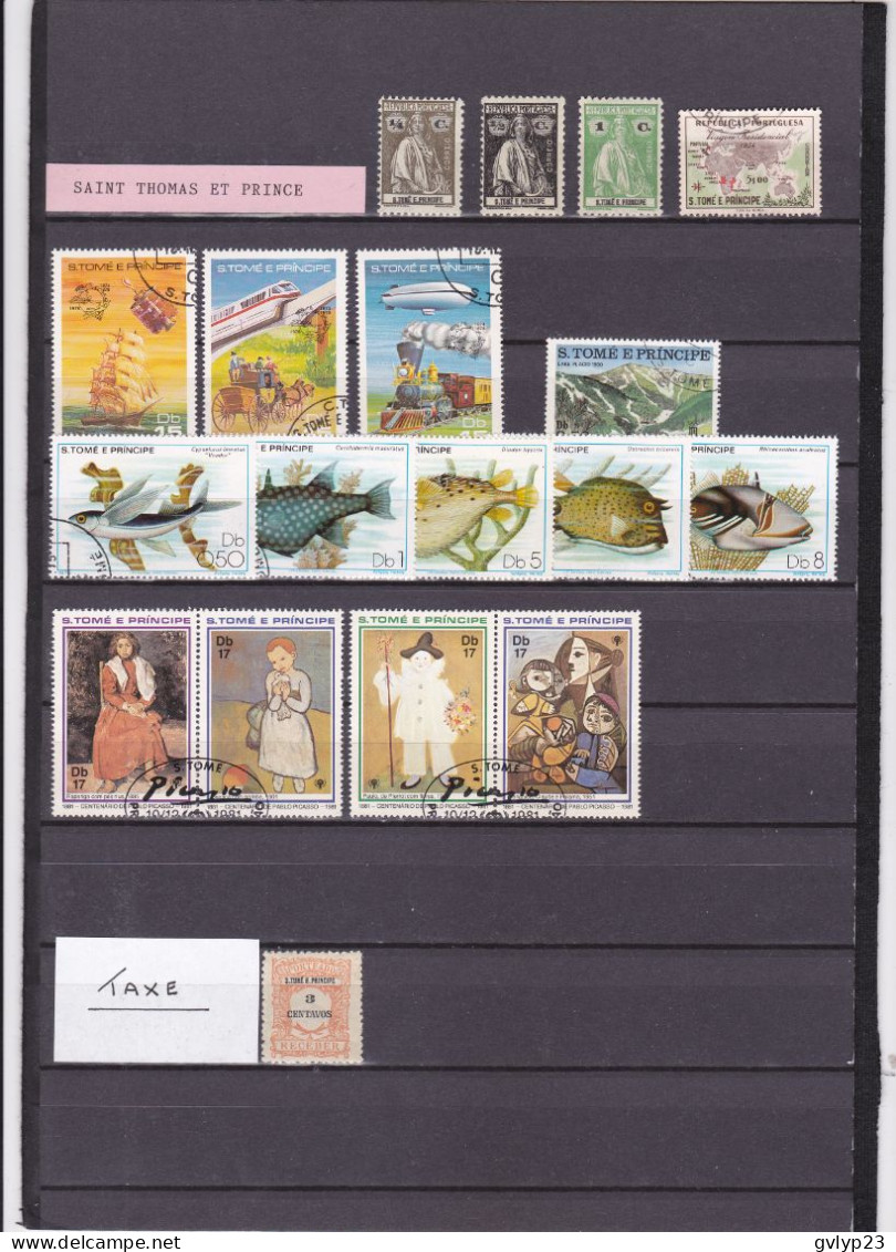 UN LOT DE 116 TIMBRES NEUFS**, NEUFS*, OBLITéRéS DONT MULTIPLES AVANT ET APRèS INDéPENDANCE - Altri & Non Classificati