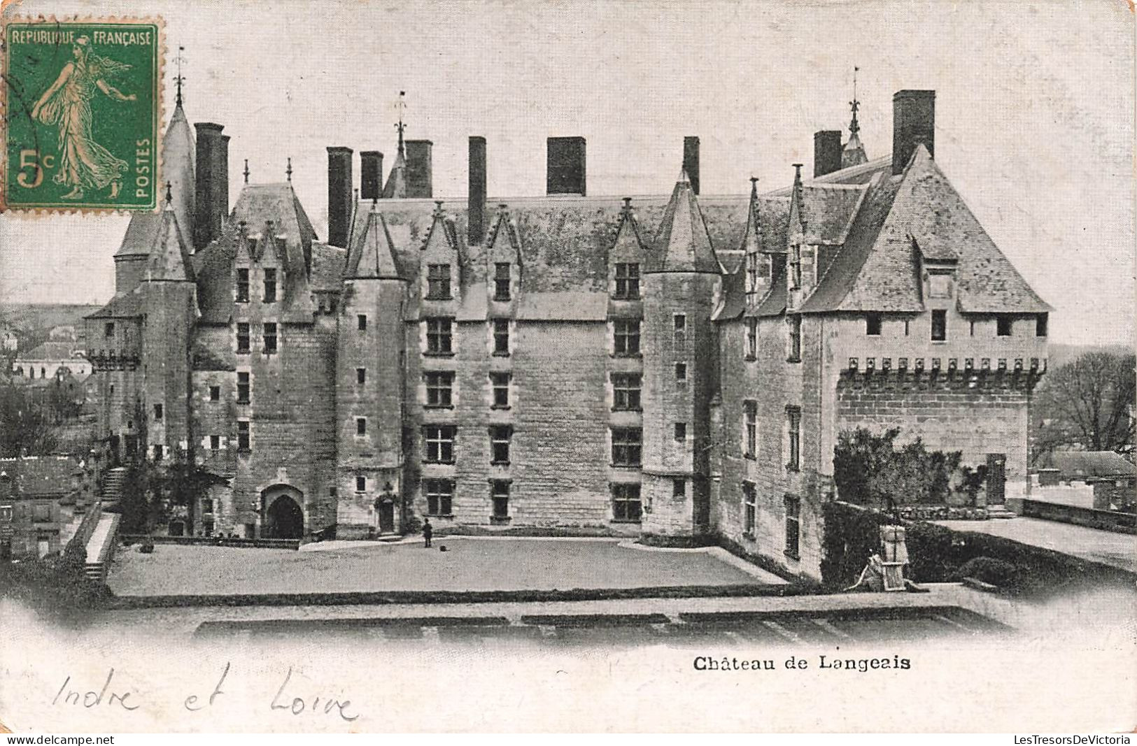 FRANCE - Langeais - Château De Langeais - Carte Postale Ancienne - Langeais