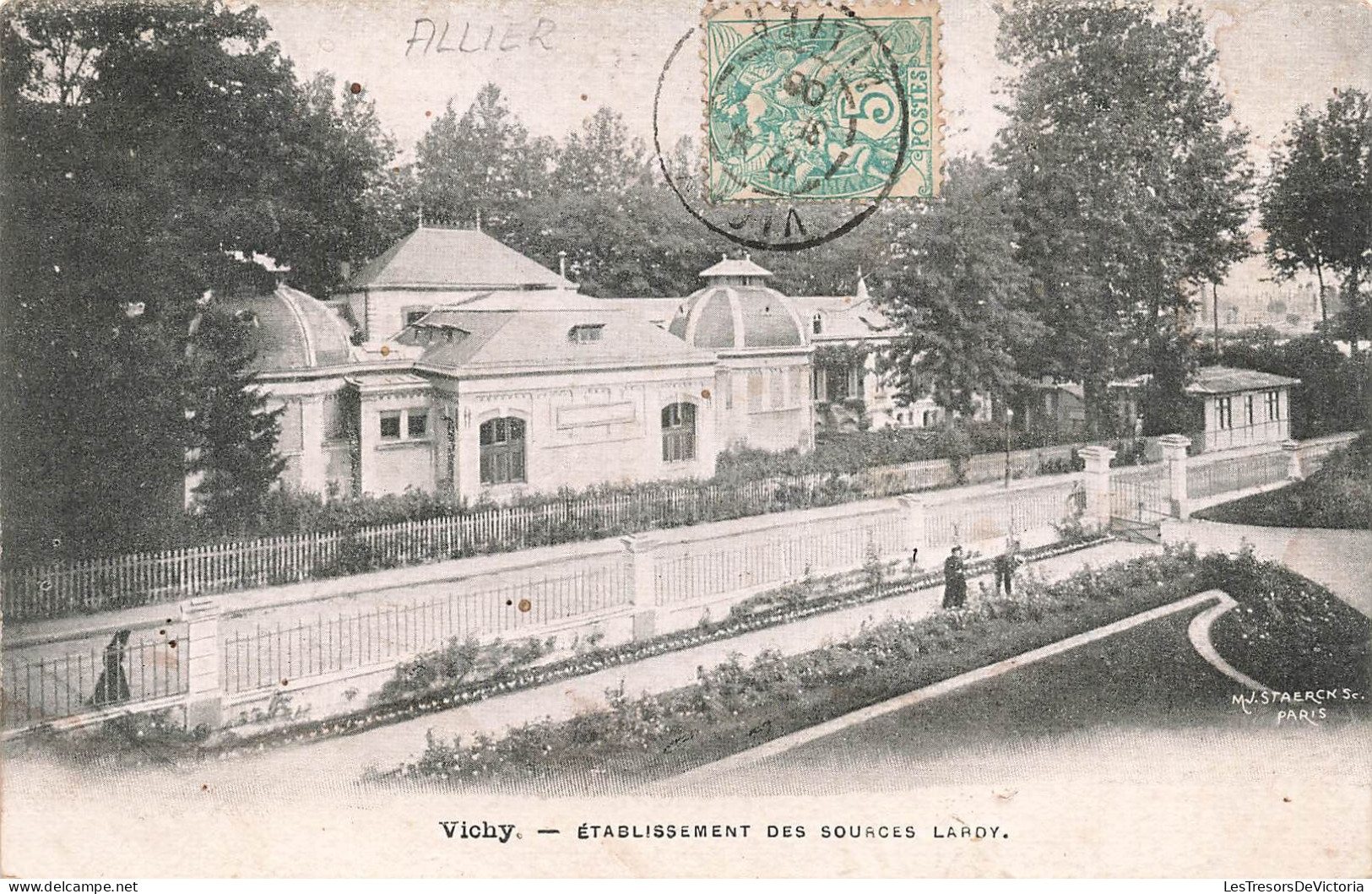FRANCE - Vichy - Etablissement Des Sources Labdy - Carte Postale Ancienne - Vichy